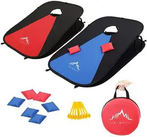 Himal Collapsible Lightweight Cornhole Boards 