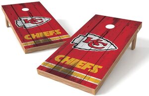 PROLINE NFL Kansas City Chiefs Cornhole Board Set 