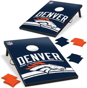 Wild Sports NFL Denver Broncos Cornhole Board Set 