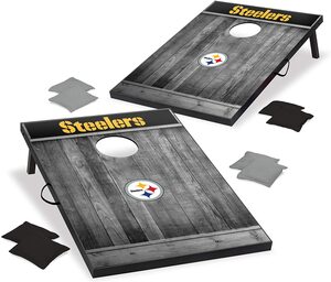 Wild Sports NFL Pittsburgh Steelers College Cornhole Board Set