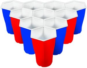 HEXCUP Cups for Beer Pong