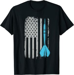 Darts American Flag USA Dart Shirt