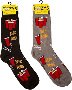 Foozys Men’s Beer Pong Socks